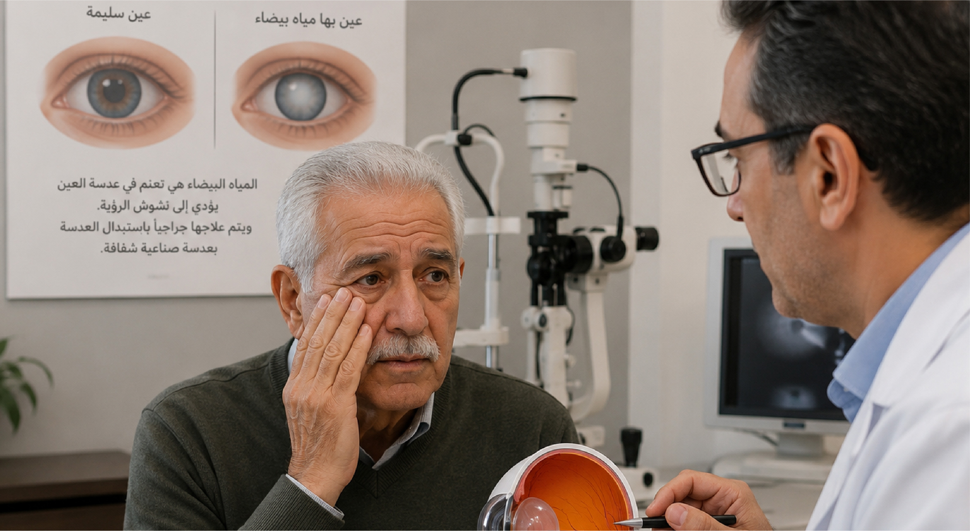 حالة إنسانية عاجلة (عمليات مياه بيضاء لكل أهالينا كبار السن)