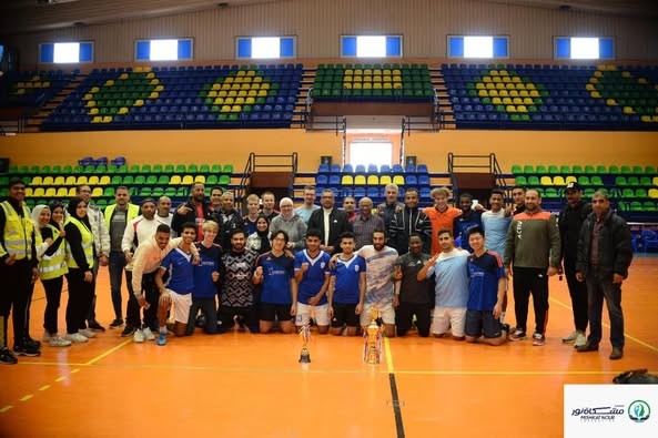 مديرية الشباب والرياضة ومؤسسة مشكاة نور تنظمان لقاء رياضي لضيوف السفينة (لوجوس هوب) بالمدينة الرياضية ببورسعيد