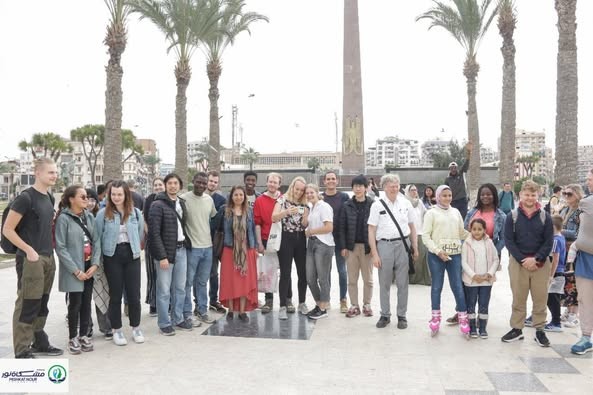 مؤسسة مشكاة نور تنظم رحلة سياحية لطاقم السفينة لوجوس هوب ببورسعيد