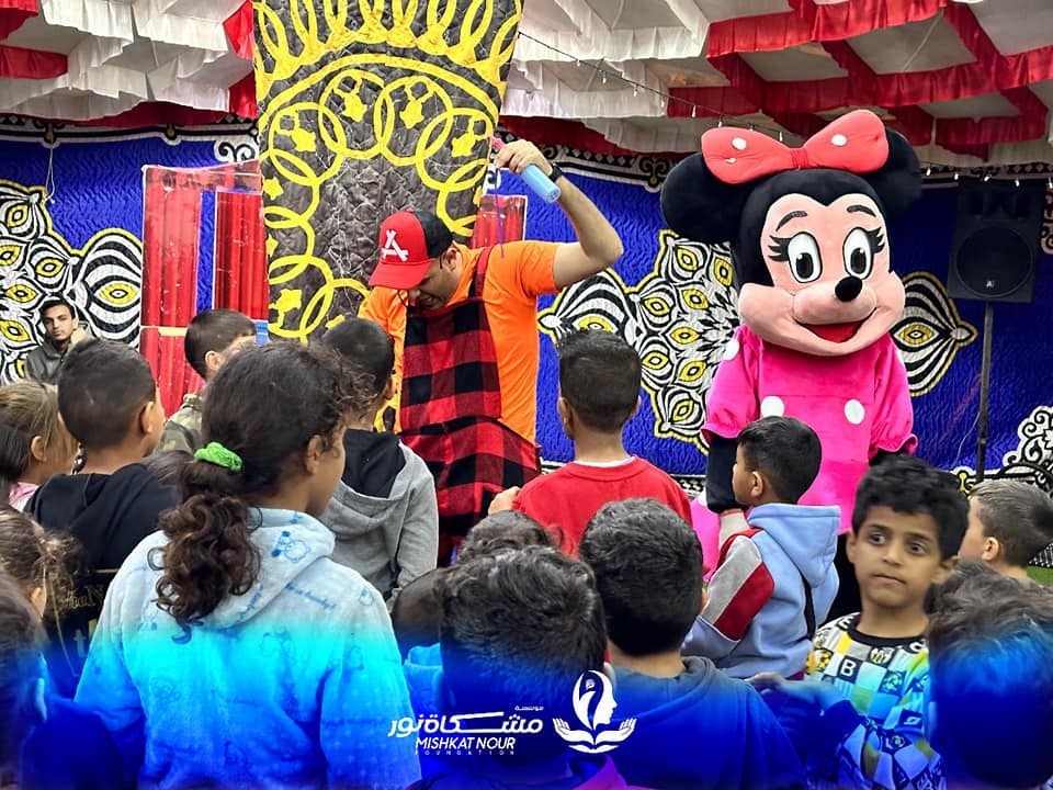 مؤسسة مشكاة نور تشارك أهالي بورسعيد والأخوة الفلسطينيين بالعريش احتفالاتهم بعيد الفطر المبارك