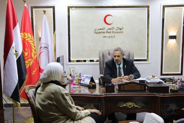 الدكتورة نور الهدى الجمّال تشهد توقيع بروتوكول تعاون بين مؤسسة مشكاة نور والهلال الأحمر المصري