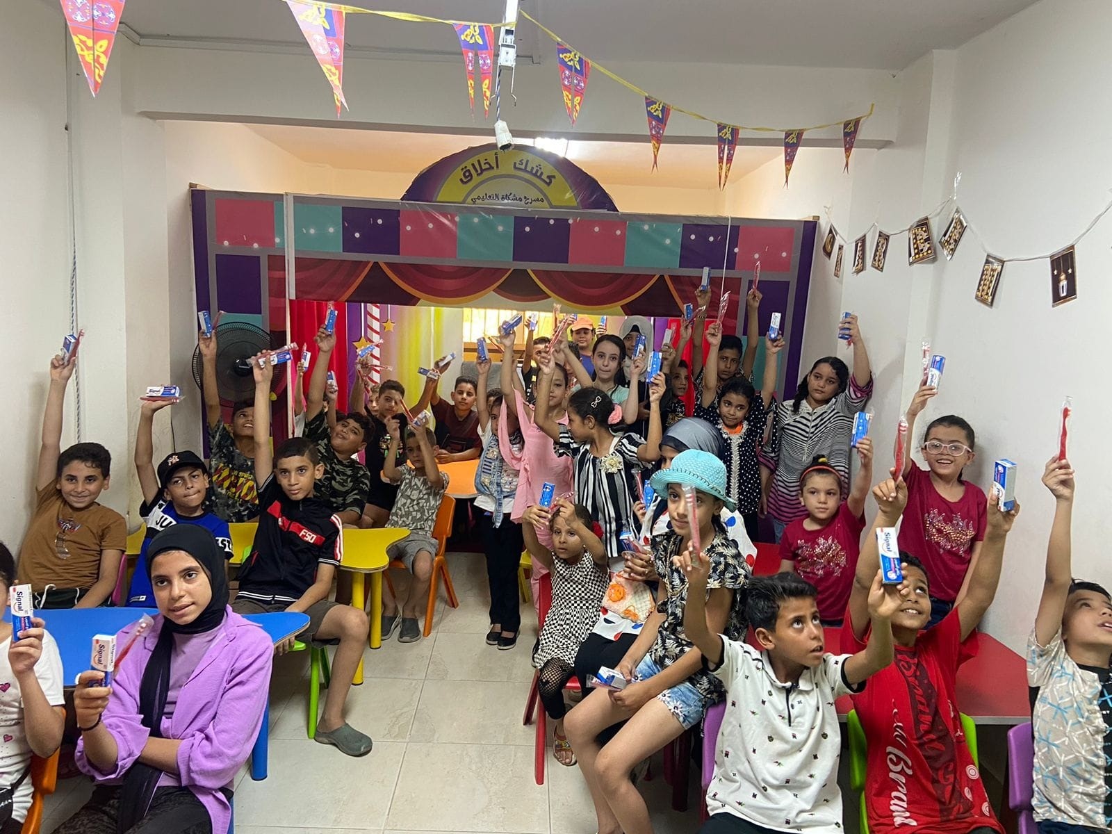 مؤسسة مشكاة نور تُنظم قافلة أسنان طبية كبيرة بمحافظة بورسعيد بالتعاون مع الجامعة البريطانية من ضمن برامج مشروع كشك أخلاق