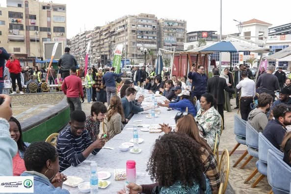 مؤسسة مشكاة نور تنظم رحلة سياحية لطاقم السفينة لوجوس هوب ببورسعيد